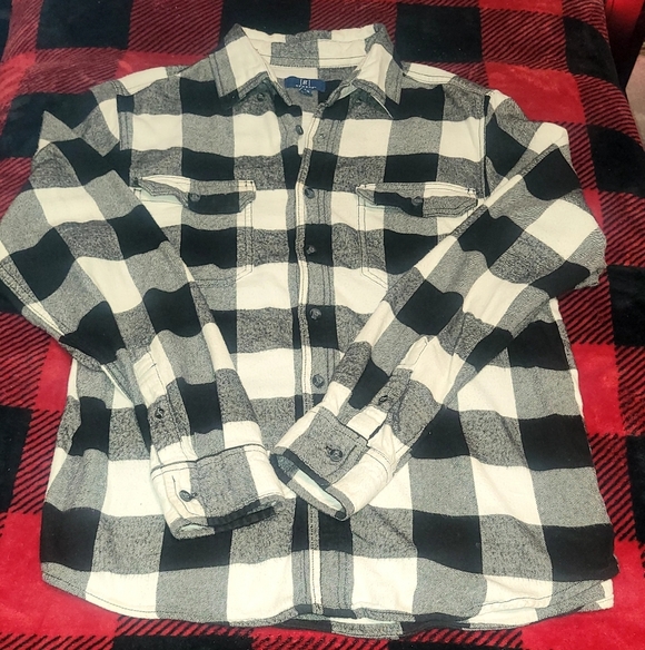 George Black and White Checkered Casual Shirt - Picture 4 of 7